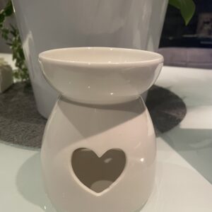 Bruleur coeur blanc