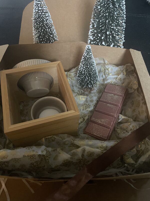 Coffret ""brûleur "avec son fondant