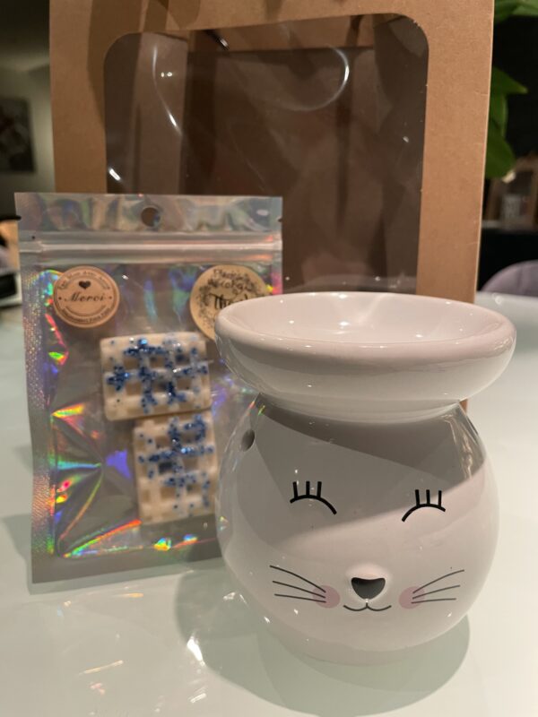 bruleur chat et ses fondants" fleur de lotus"